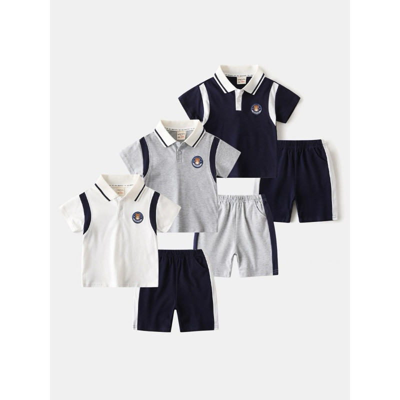 Jonas Bear Set | Setelan Anak Laki Laki | Baju Anak Laki Laki | Setelan Keren Anak Laki Laki