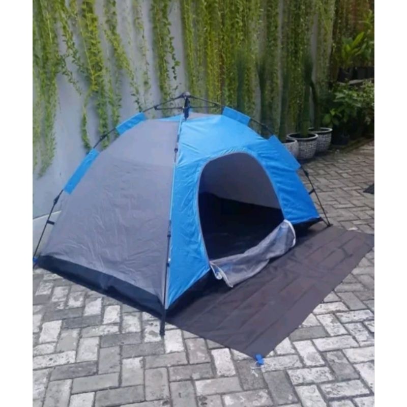 (COD) FOOTPRINT ALAS TENDA 4 ORANG  WATERPROOF SIZE 200×200CM TENDA 4 ORANG