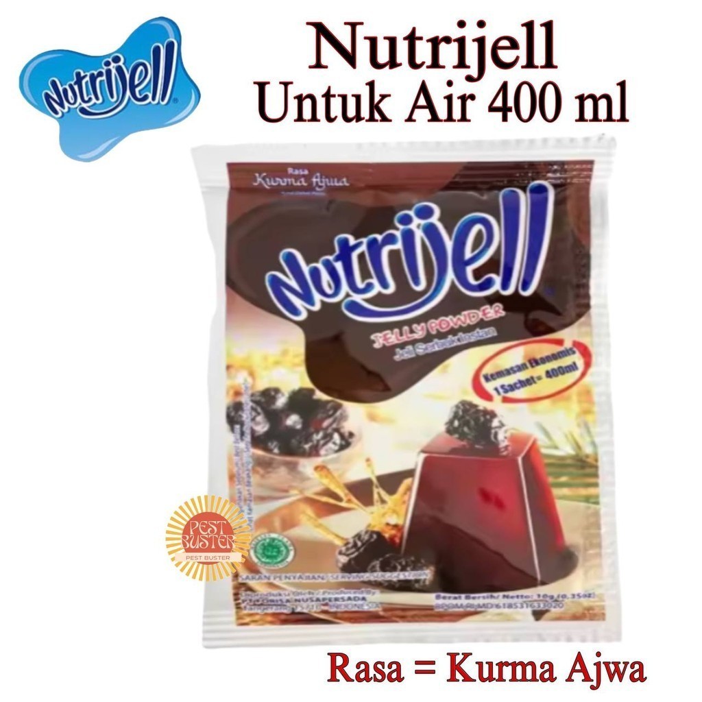 

Nutrijell Kurma Ajwa ekonomis 10gr Dates Jelly BPOM Halal Original
