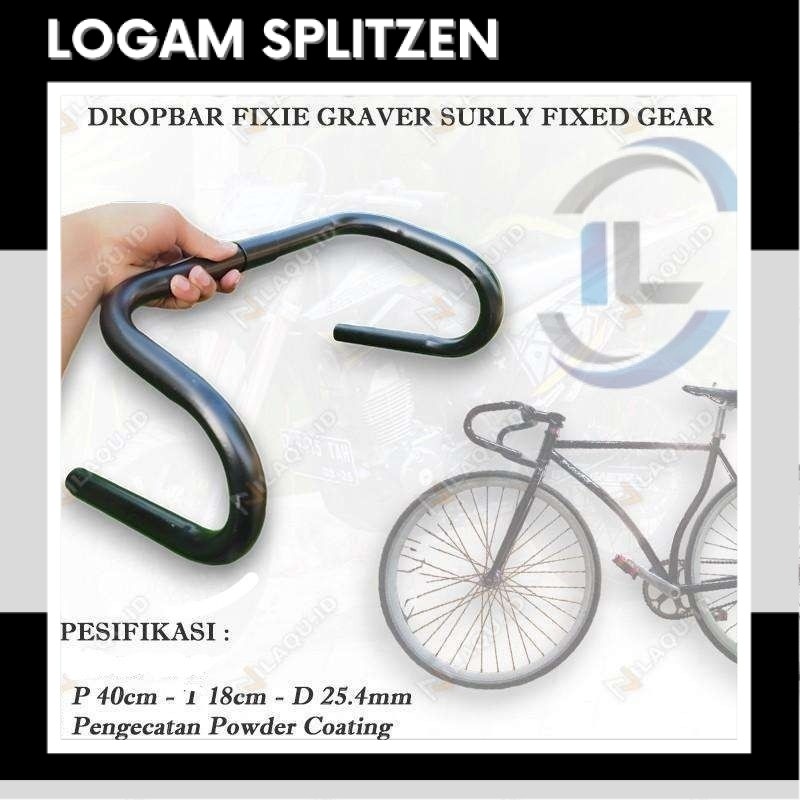 PROMO Stang Balap 25.4 Dropbar Fixie Graver SURLY FIXED GEAR