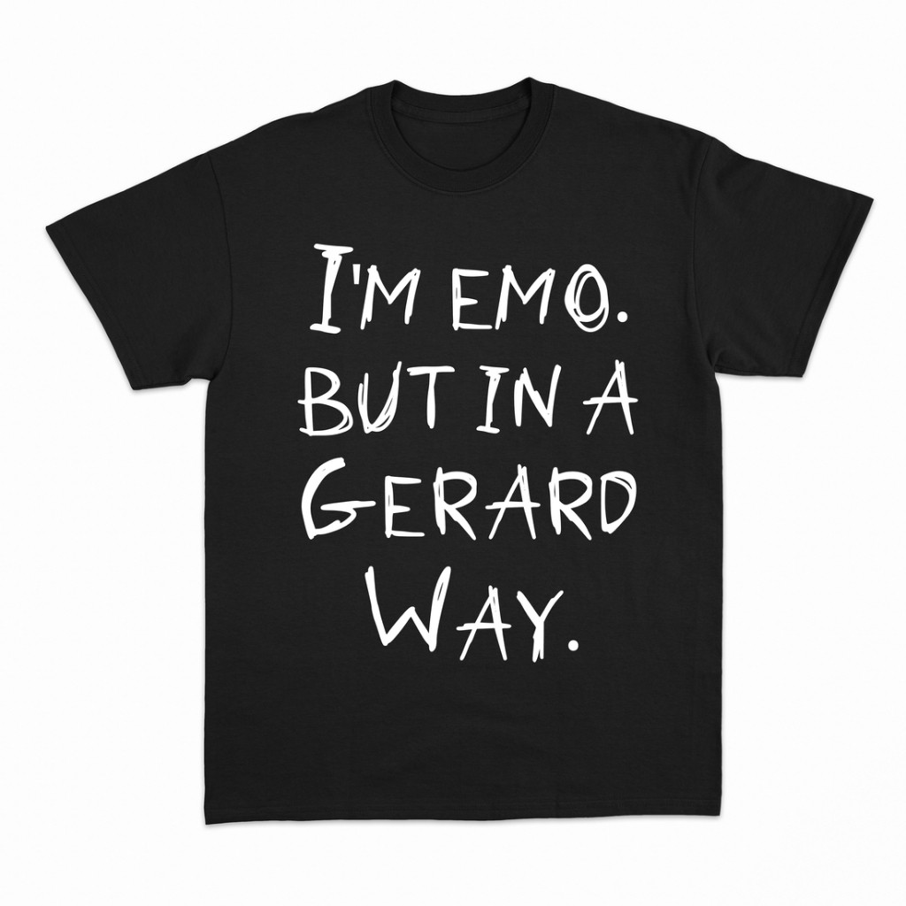KAOS MURAH | TSHIRT | BAND | IM EMO | GERARD WAY | COD