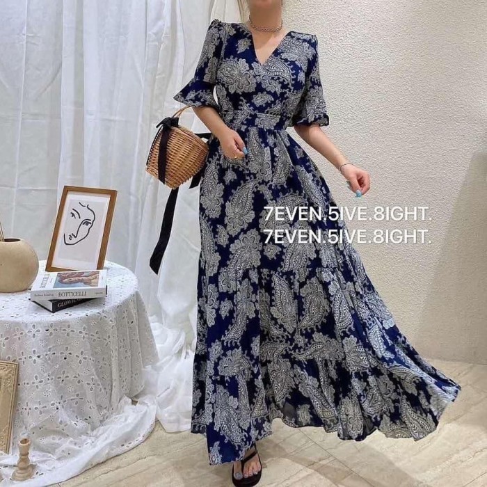 𝐑𝐄𝐀𝐃𝐘 𝐒𝐓𝐎𝐂𝐊 𝐒𝐀𝐅 - LILAC handy midi dress woman premium / korean summer dress / beachwear bali / dres
