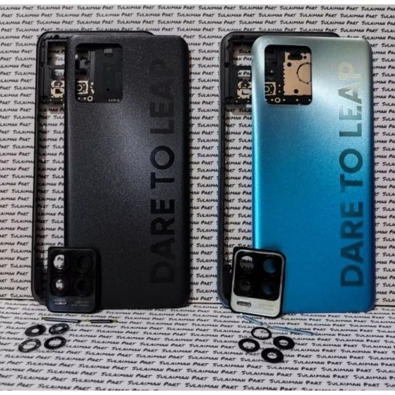 BEZZEL+BACKDOR HOUSING CASING REALME 8 PRO FULLSET