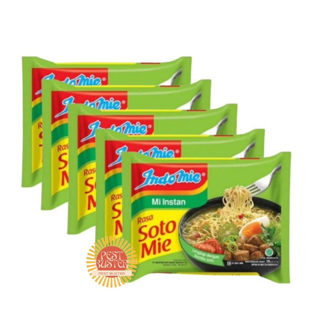 

Indomie Rasa Soto Mie Instant BPOM Halal Original