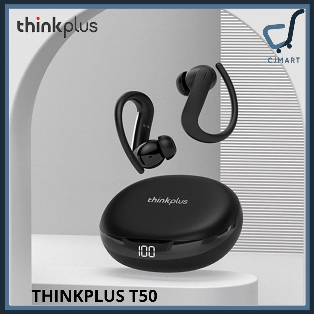THINKPLUS T50 TRUE WIRELESS BLUETOOTH EARPHONE SPORT TWS