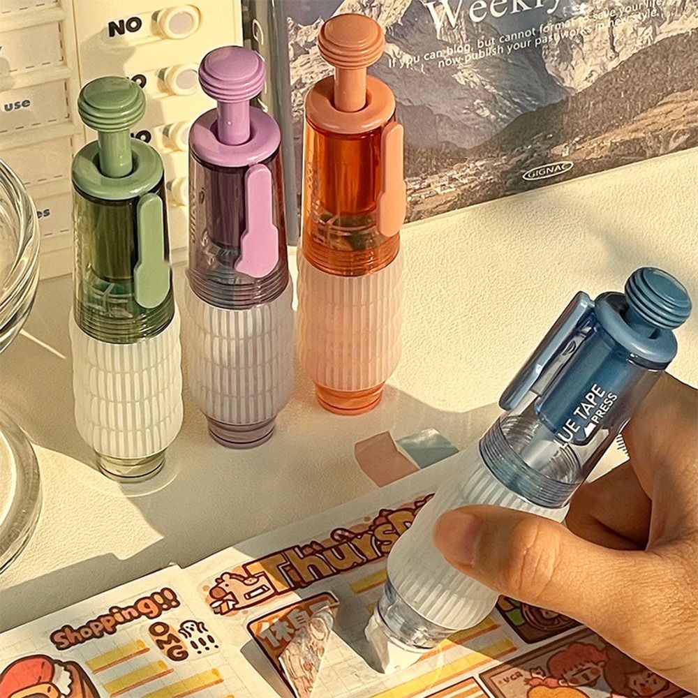 

High Viscosity Dot Glue Pen Stationery Pen Shape Double Sided Adhesive DIY Press to move Quick Dry Dot Sticker