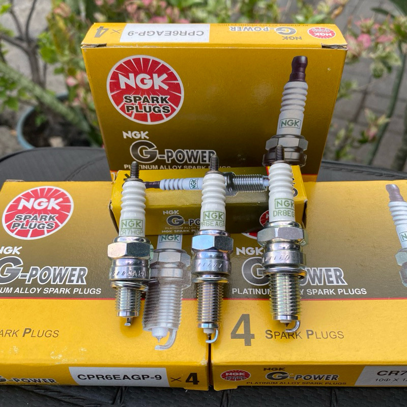 Busi NGK  POWER ORIGINAL Honda LENGKAP - Tiger Vario Beat FI Karbu Supra X Fit 125 110 150 Karisma G