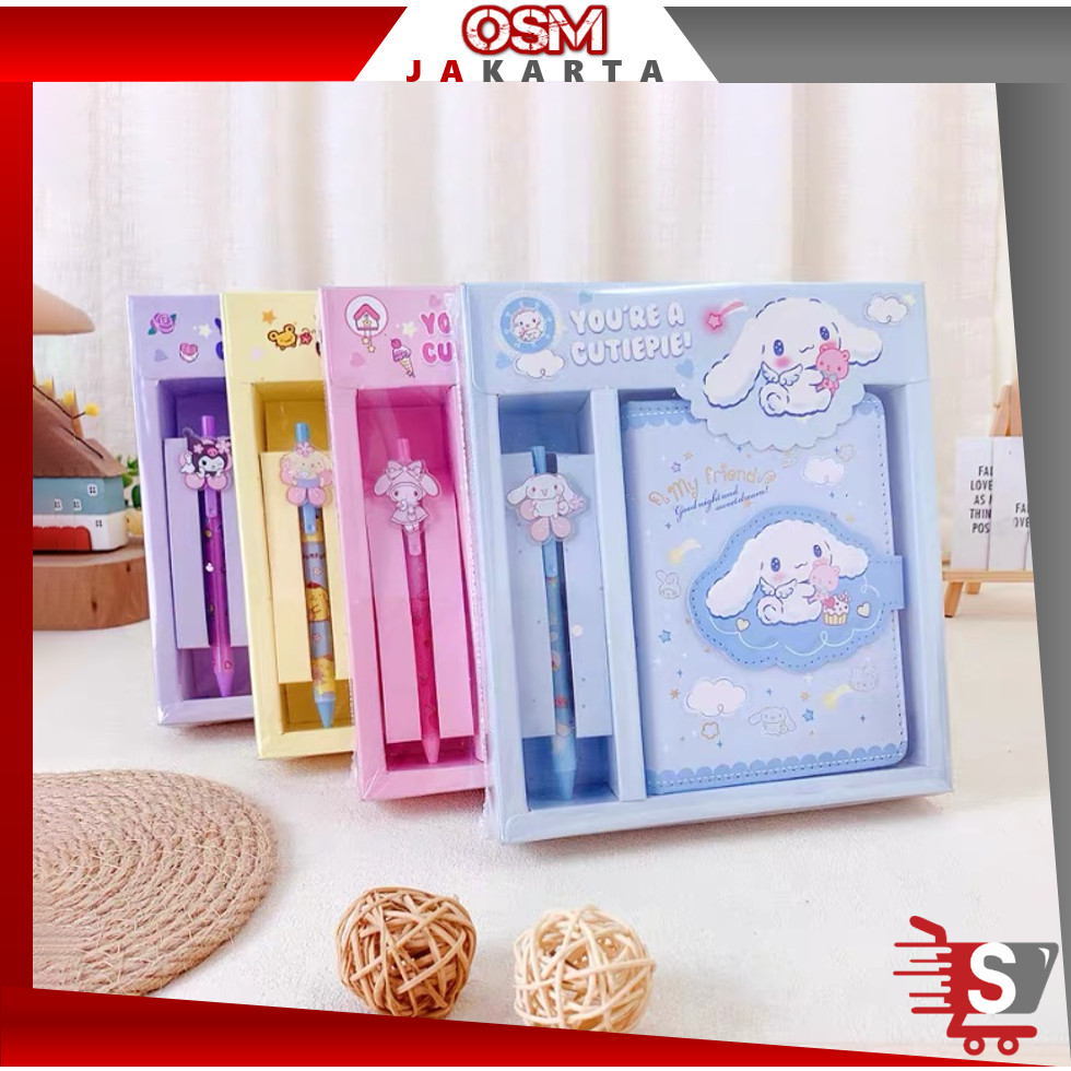 

Osm Jkt - S6314 Buku Tulis Magnet 2 in 1 / Pena Lucu Motif Karakter