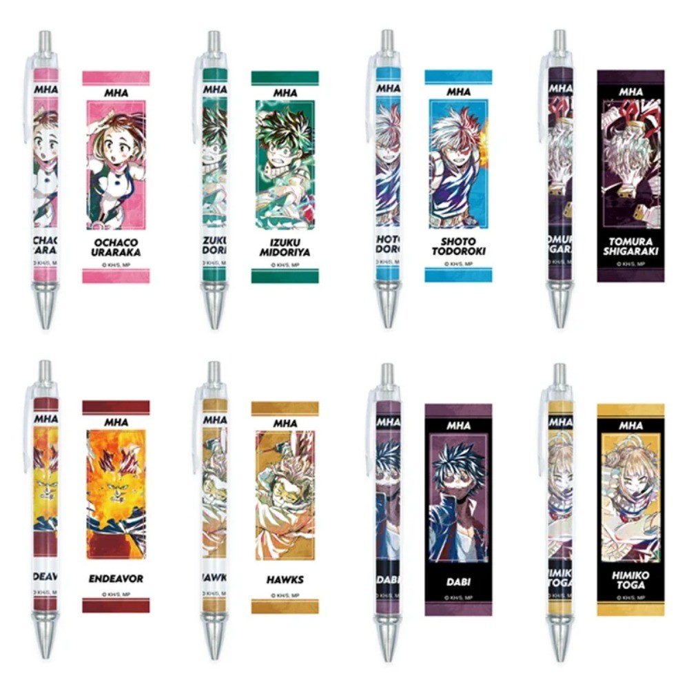 

1Pc New Fashion Anime Theme Pattern Pen My Hero Academia Ballpoint Pen School Student Gift Office Stationery Supplies