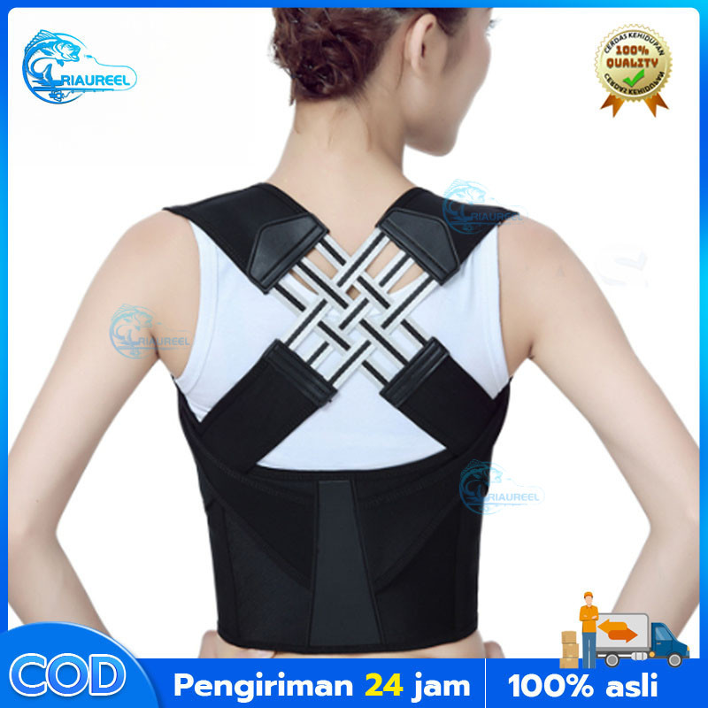 [Riaureel] Posture Corrector Belt / Penyangga Punggung Generasi ke 3/korset punggung solania/Posture