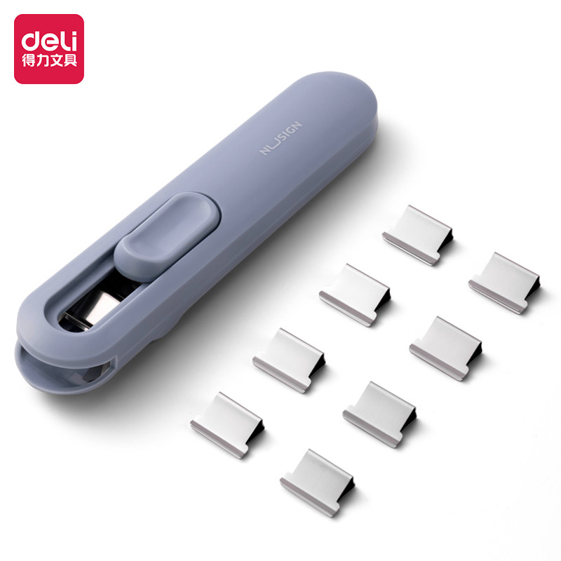 

NUSIGN Push Binder: Reusable Stapler for a Clutter-Free & Eco-Friendly Desk - 3 Trendy Options