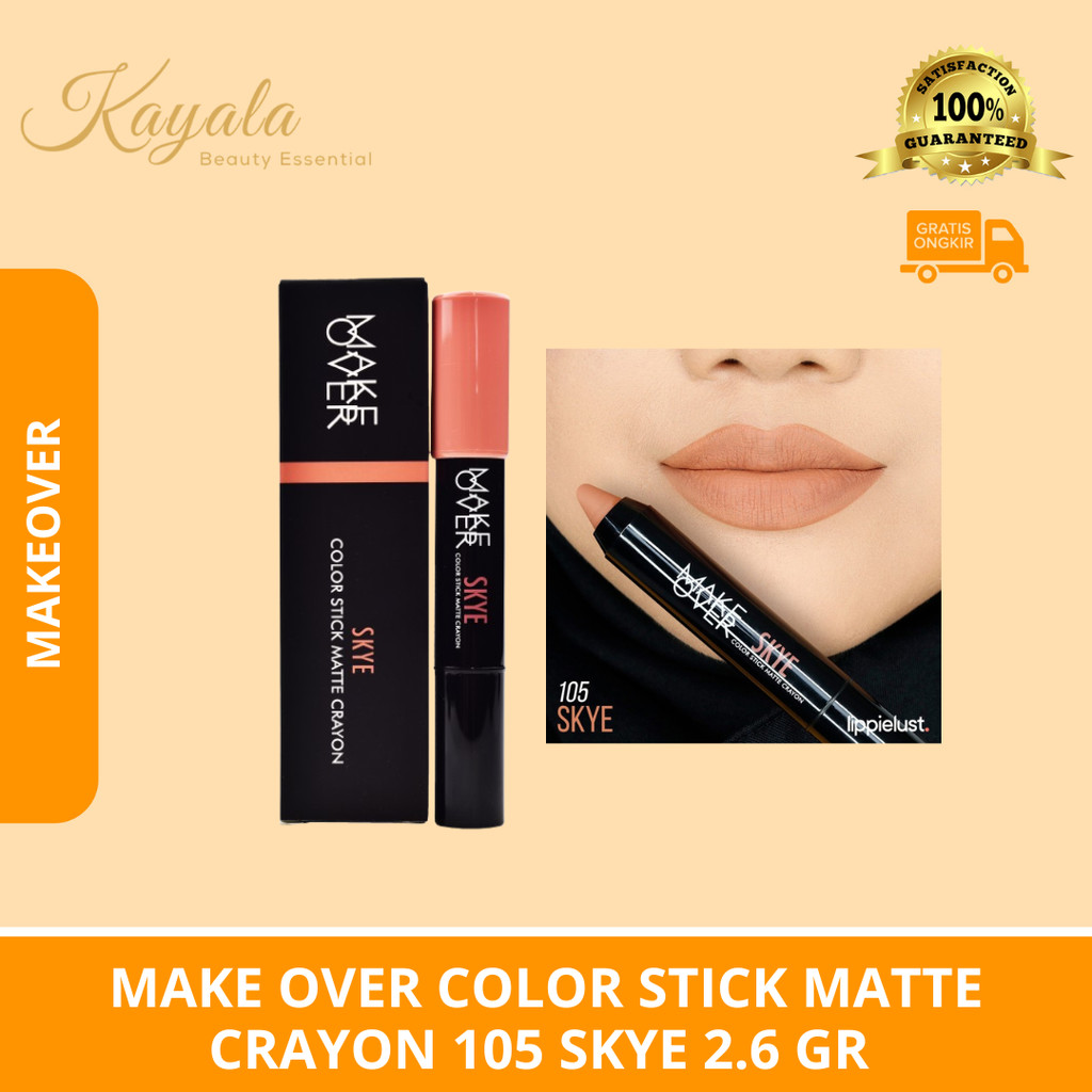 MAKE OVER COLOR STICK MATTE CRAYON 105 SKYE 2.6 GR
