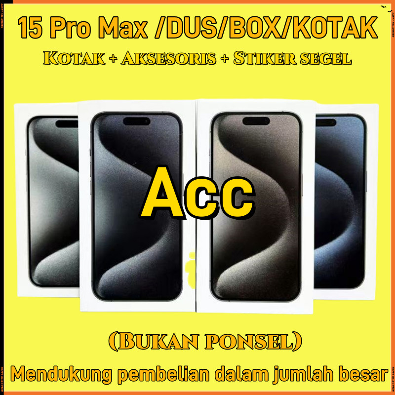 

Dus Box 15 Pro Max Grosir + Kabel Data, Stok Banyak