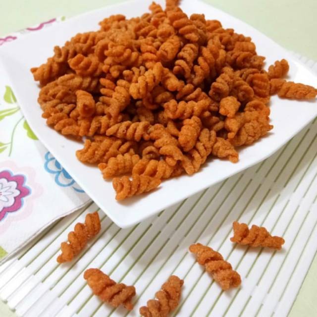 

Makaroni fusili goreng / spiral 250gram