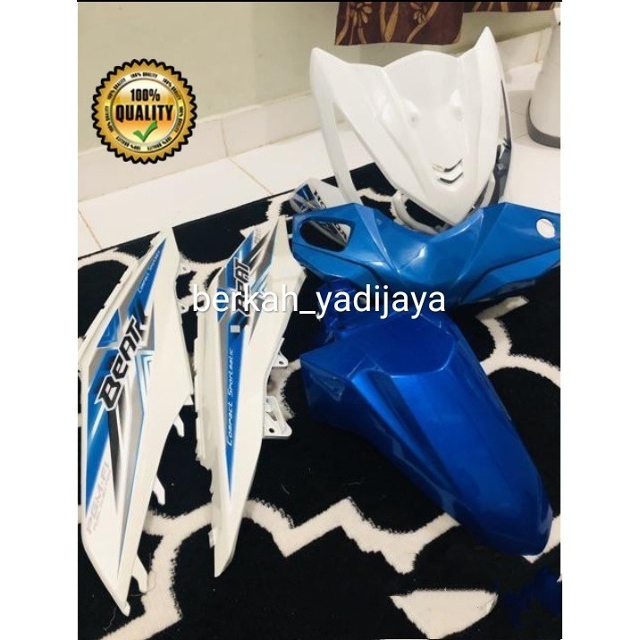 body halus full beat fi 2013-2017 warna putih biru