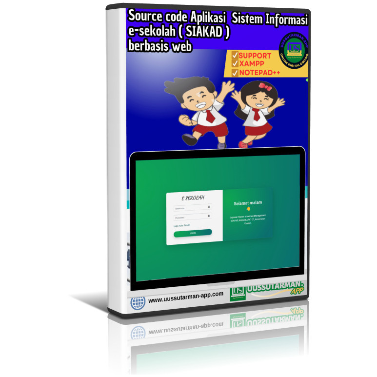 Source code Aplikasi  Sistem Informasi e-sekolah ( SIAKAD ) berbasis web