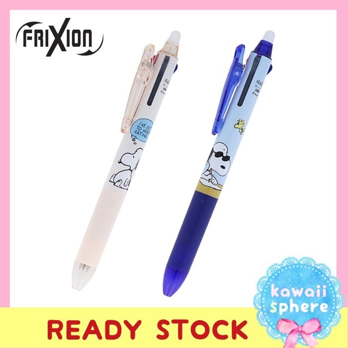 

Pilot Frixion Snoopy Limited Edition | Pen Frixion Ball Slim 3 Colors - Biru