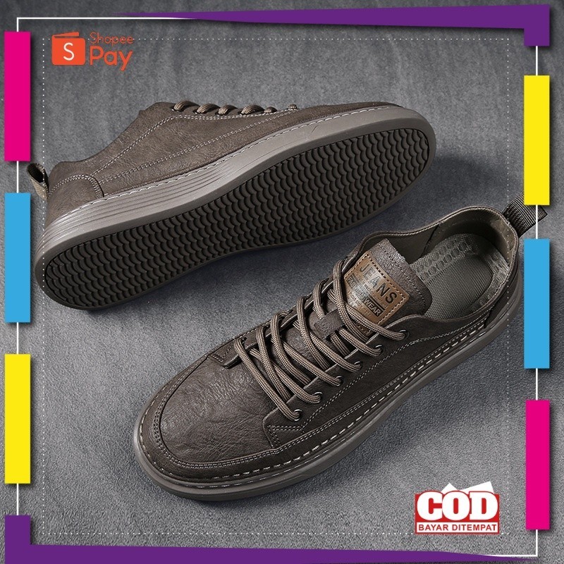 UKURAN SIZE 37 38 39 40 41 42 43 44 45 / Sepatu pria Sepatu casual santai dan sepatu kerja sepatu fo