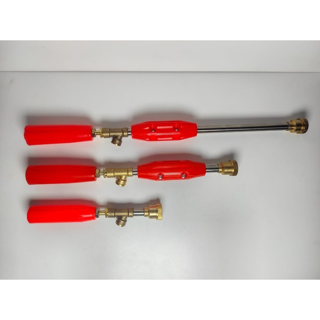YUKIDO BRASS STRAIGHT GUN / STIK SANCHIN 20CM 30CM 45CM Semprotan Air Stik Sprayer Lurus Gagang Semp