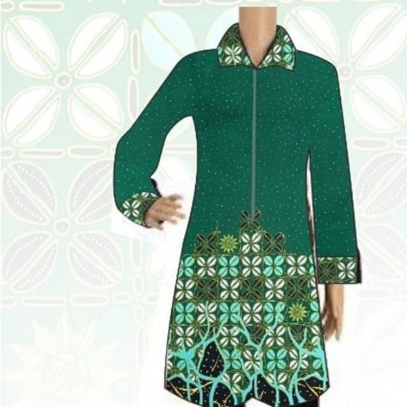 Baju seragam tunik Muhammadiyah nasional terbaru tunik Muhammadiyah nasional terbaru batik Muhammadi