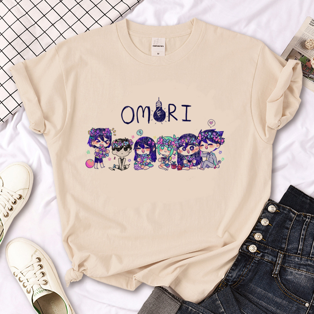 Kaos Omori Chan Manga Anime Kaos Omori Sunny Basil Kel Hero Mari Kel Manga T shirt