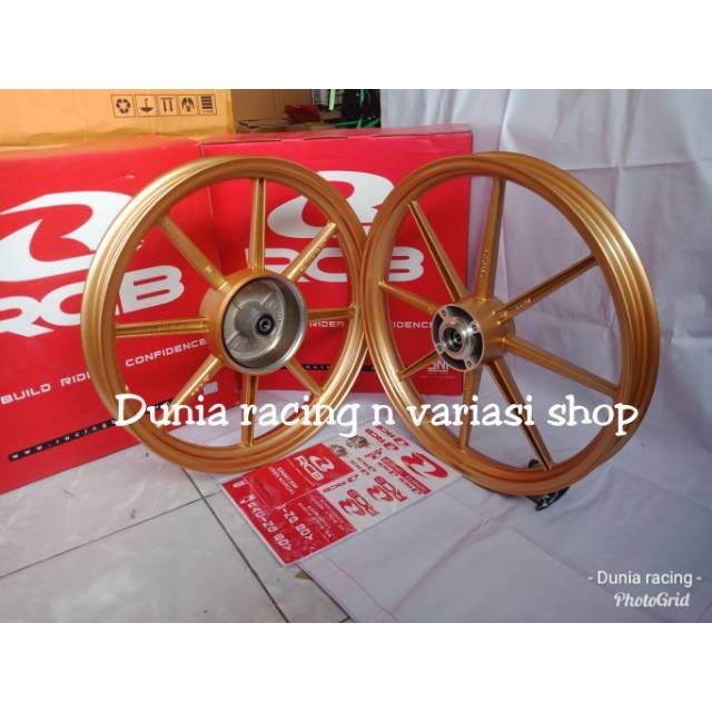 Velg RCB palang 8 Jupiter Vega ZR Jupiter mx 135 Jupiter Z1 Vega R  RCB SP811 original Gold Putih