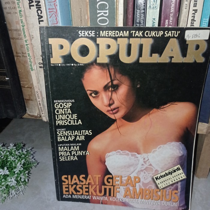 Majalah Popular Juli 1997 Cover Krisdayanti
