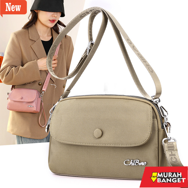 Tas selempang wanita viral- chibao-Tas Selempang chibao 05283 original chibao waterprof