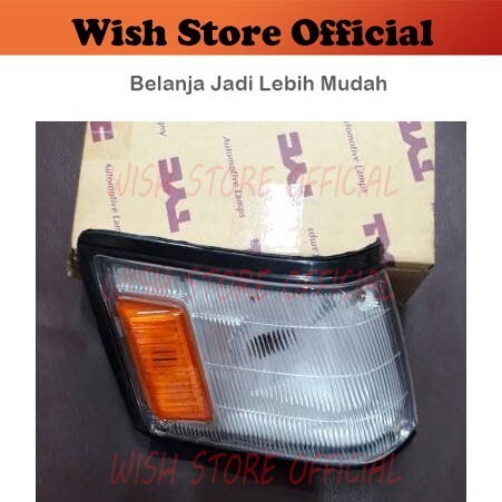 Lampu Sein Rating Sen Depan Corner Lamp Reting Toyota Corolla 1986 1987 EE80 SE EE-80 TYC - Kiri (L)