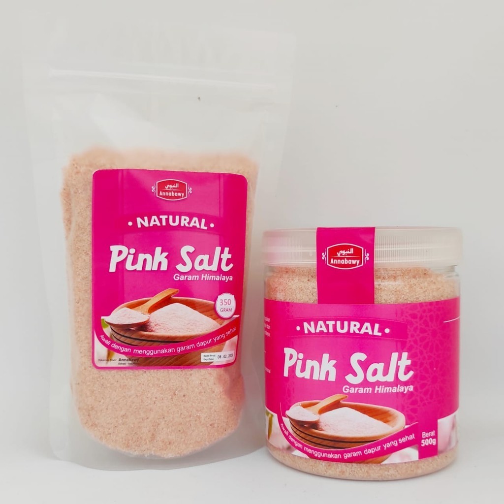 

GARAM HIMALAYA ORIGINAL 350GRAM POUCH PINK SALT ORIGINAL 100%