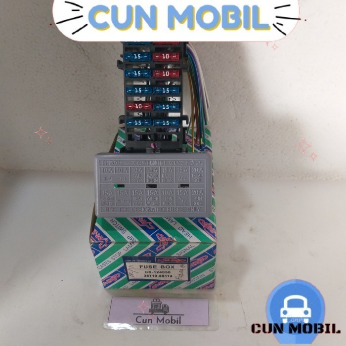 Box sekring Futura Injektion CS124050 CAR SHOW sudah dapat sekring CUN MOBIL