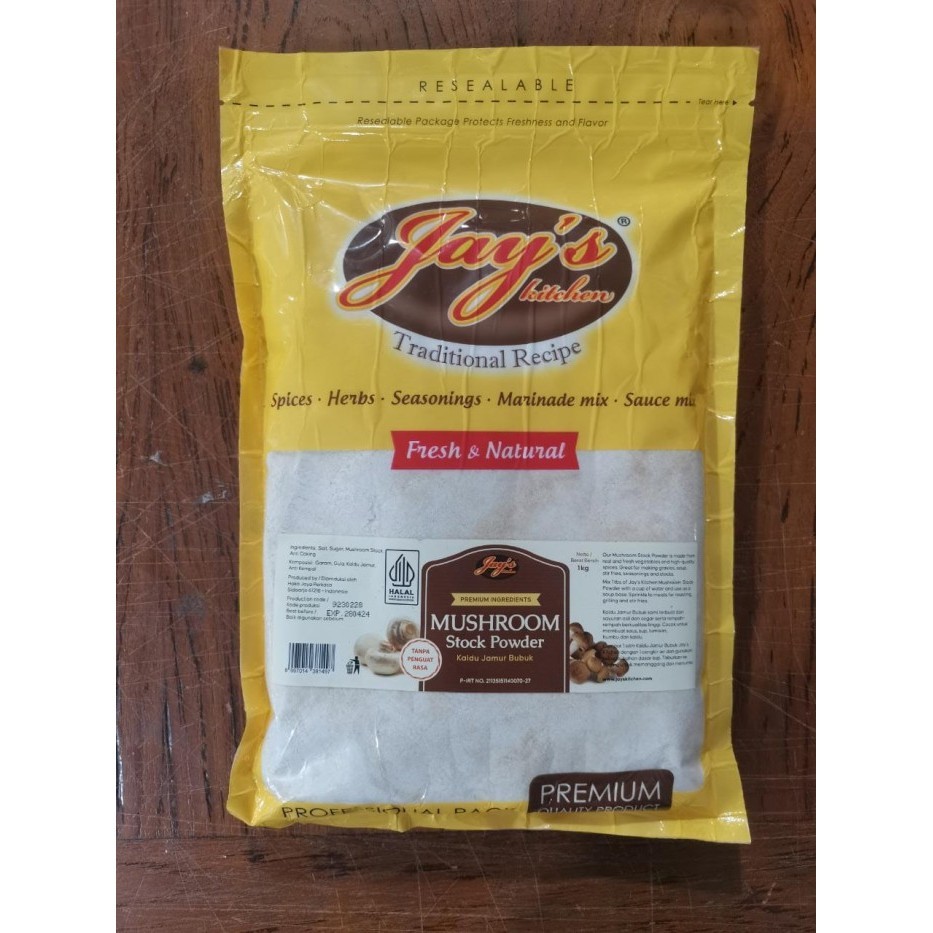 

Jay's Mushroom Stock Powder 1 KG