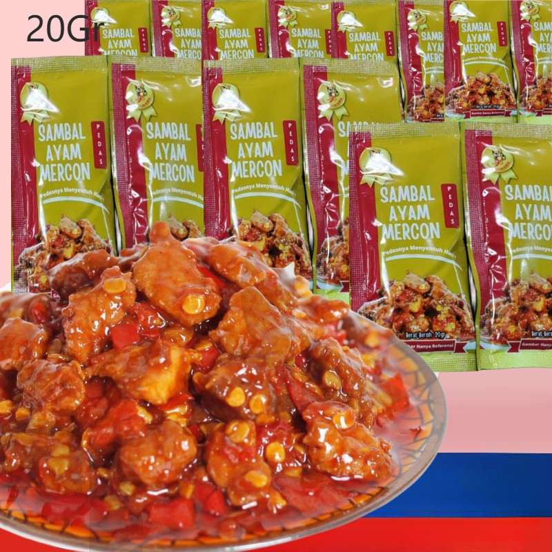 

Halal sambel sachet SAMBAL CUMI SAMBEL AYAM SAMBEL SAPI Mudah Dibawa pedas Fresh