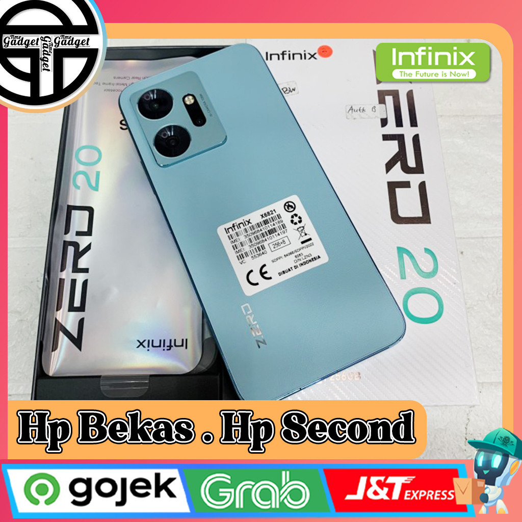 Infinix Zero 20 Ram 8 Rom 256GB Second Original Resmi Indonesia