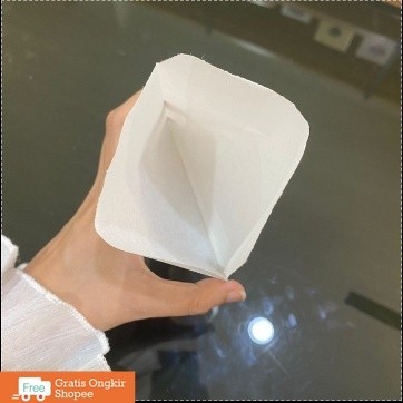 

Paper Bag Grade 10.5 x 11 / Kantong Kertas Putih Kentang Donut Fries (isi 100pcs)