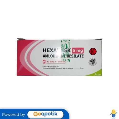 Hexavask 5 Mg Box 100 Tablet