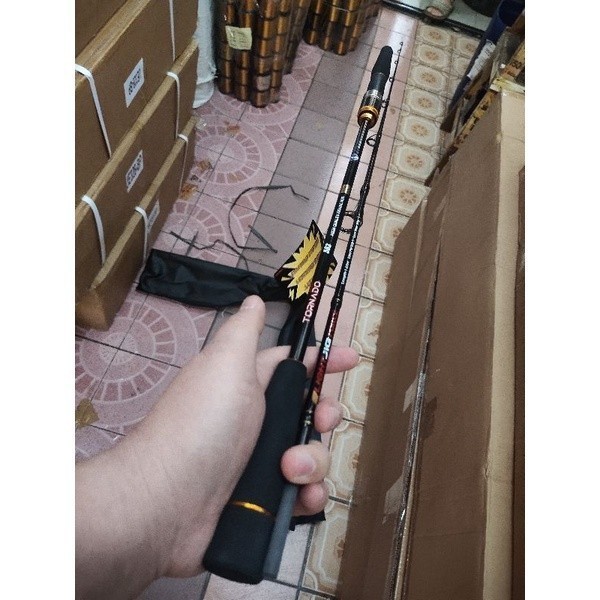 joran tornado light jig force 165cm 175cm 180cm pe 08 20 solid carbon jigging