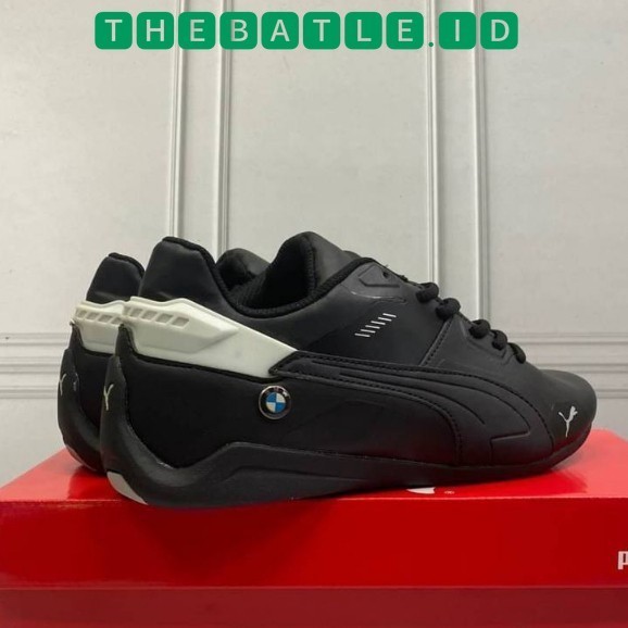 Sepatu Puma BMW Drift Cat Delta Black White BNIB Original