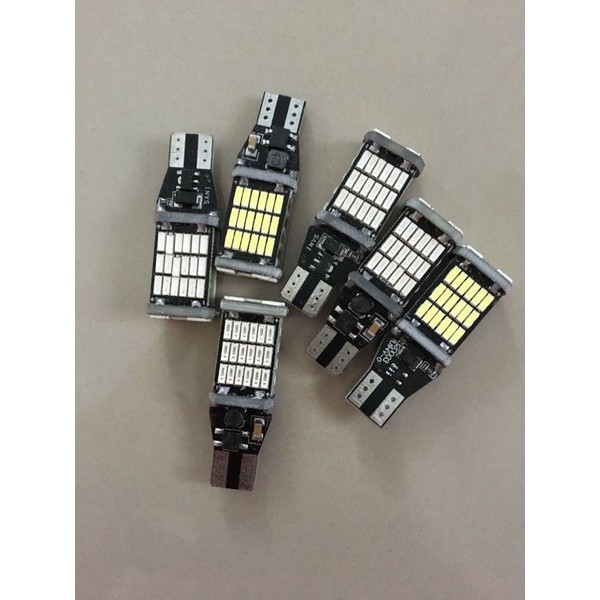 [ FUR MOTOR ] LAMPU LED SEIN SENJA T15 T10 W16W CANBUS 45 TITIK SUPER BRIGHT LED ERROR STOP LAMP REM