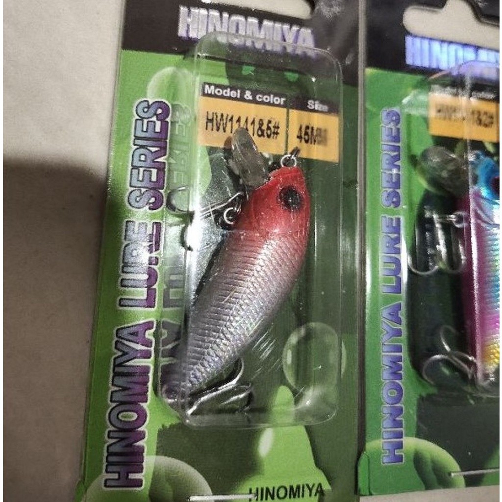 Umpan pancing lure Hinomiya HW 1141 45mm Lure ikan