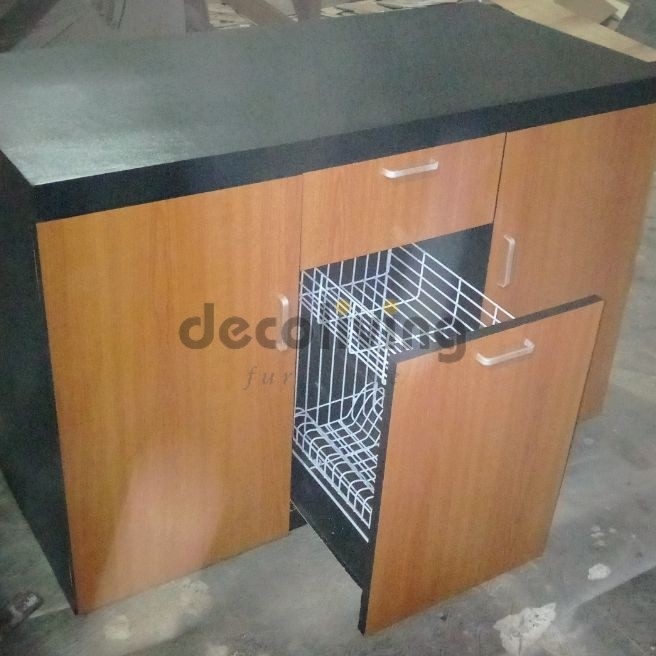 Meja Bar Kitchen Set Minimalis/ Kitchen Set Bawah Portable