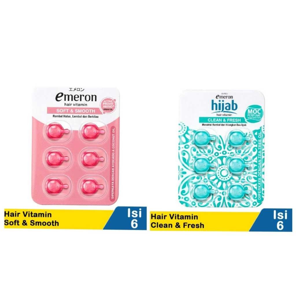 Emeron hair vitamin isi 6