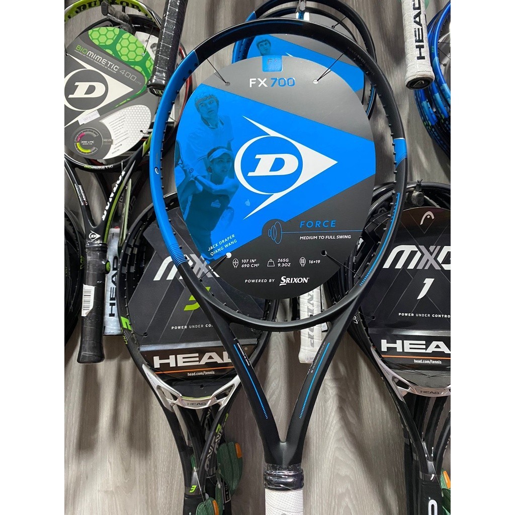 Raket Tenis Dunlop FX 700 Force Series [265 gram / 107 inc]