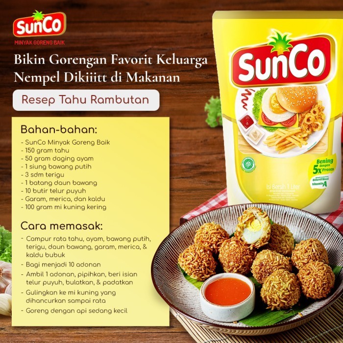

Sunco Minyak Goreng Refill 2L