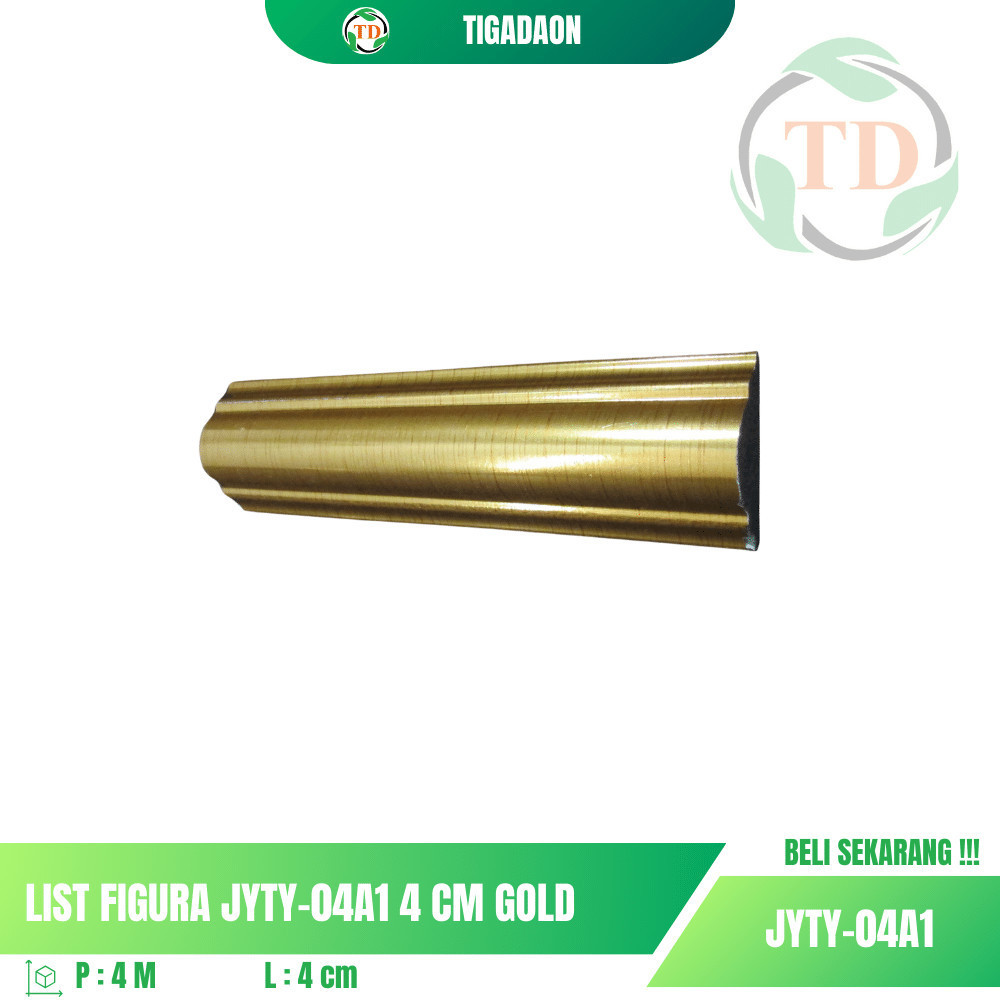 List Figura JYTY-04A1 4 cm Gold | Minimal Order 4 pcs