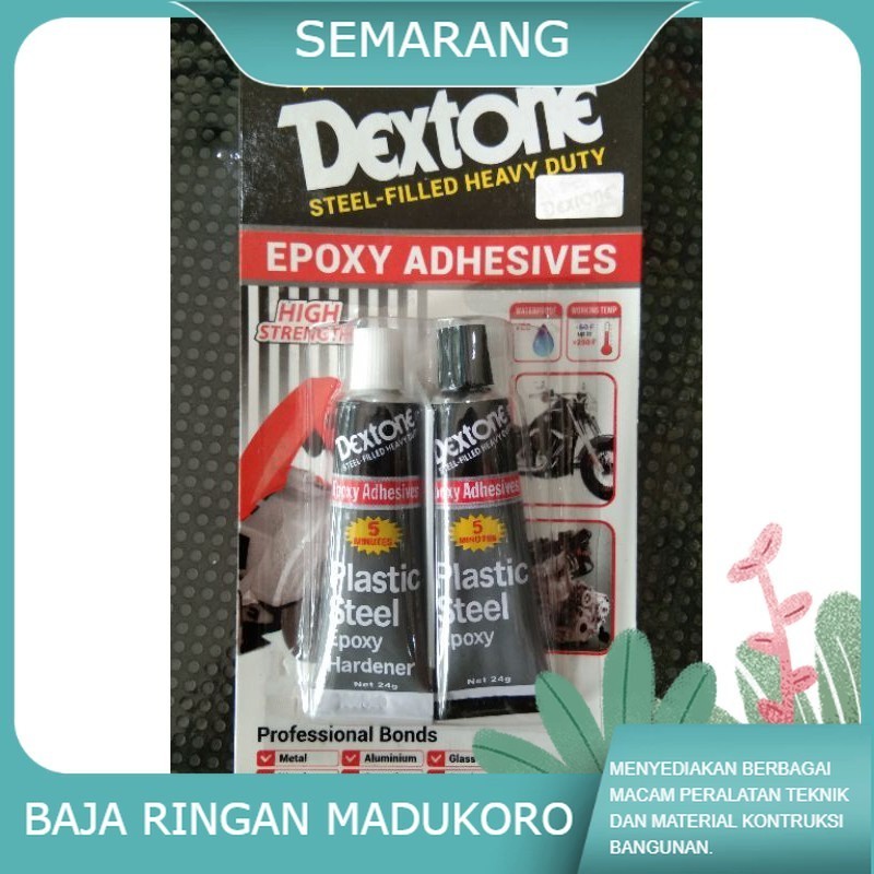 

(BRSP) Lem Dextone Plastic Steel Epoxy / Lem Besi 5 menit Asli Original Bagus