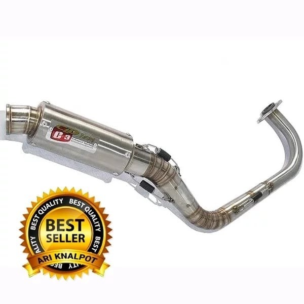 KNALPOT RACING CLD C3 BEAT KARBU BEAT INJEKSI VARIO 110 SCOOPY SPACY