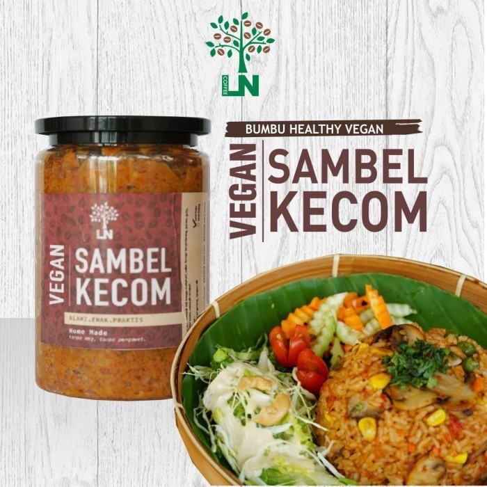 

Terbaru- vegan sambel kecom nett 250gr