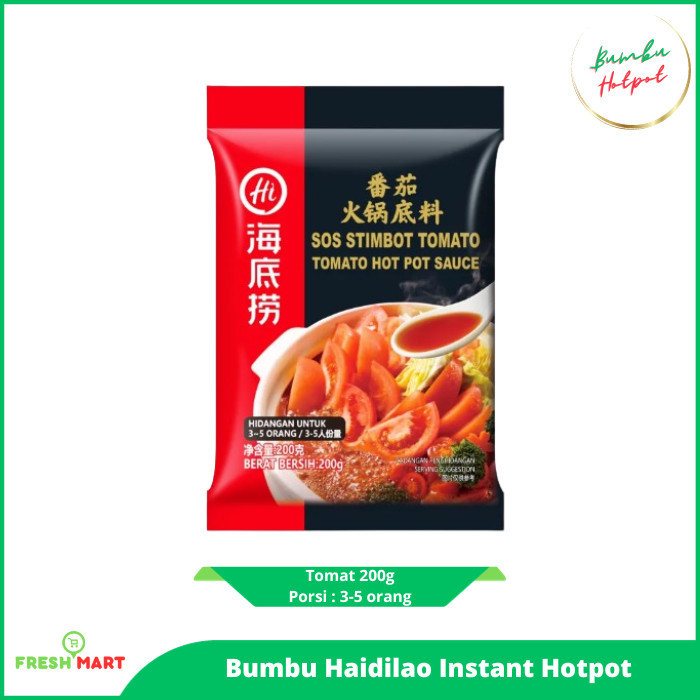 

Terbaru Haidilao Bumbu Instant Hotpot - Tomat
