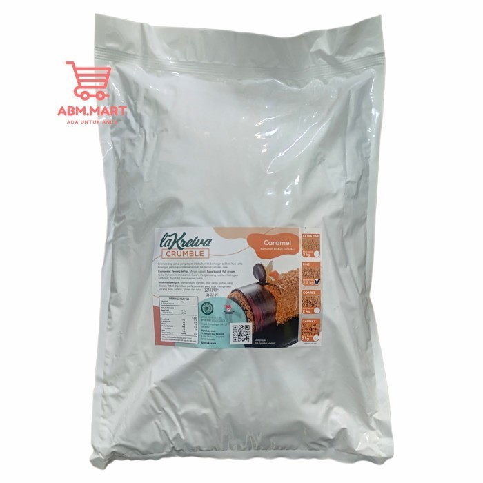 

[New] crumble caramel fine halus la kreiva 2.5kg